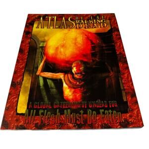 Atlas of the Walking Dead All Flesh Must Be Eaten - Eden Zombie RPG EDN8006